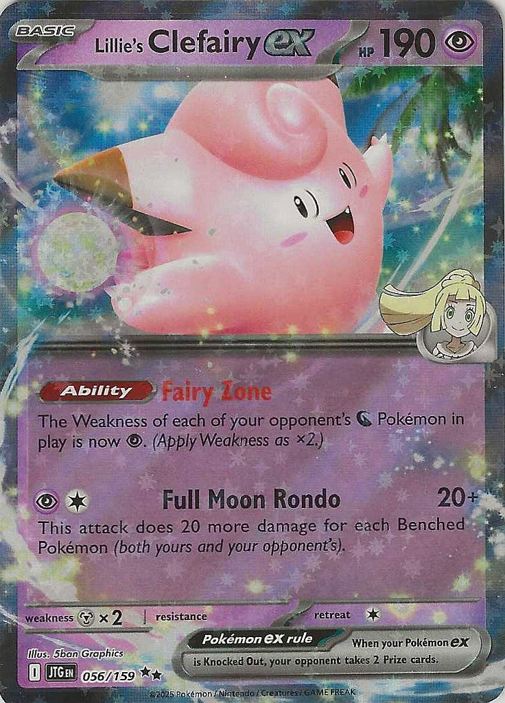 Journey Together #56 - Lillie's Clefairy EX