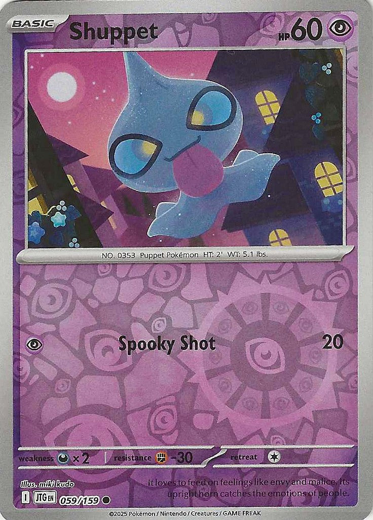 Journey Together #59 - Shuppet (Reverse Holo)