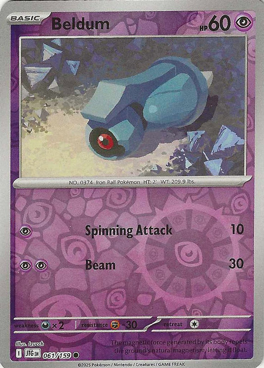 Journey Together #61 - Beldum (Reverse Holo)