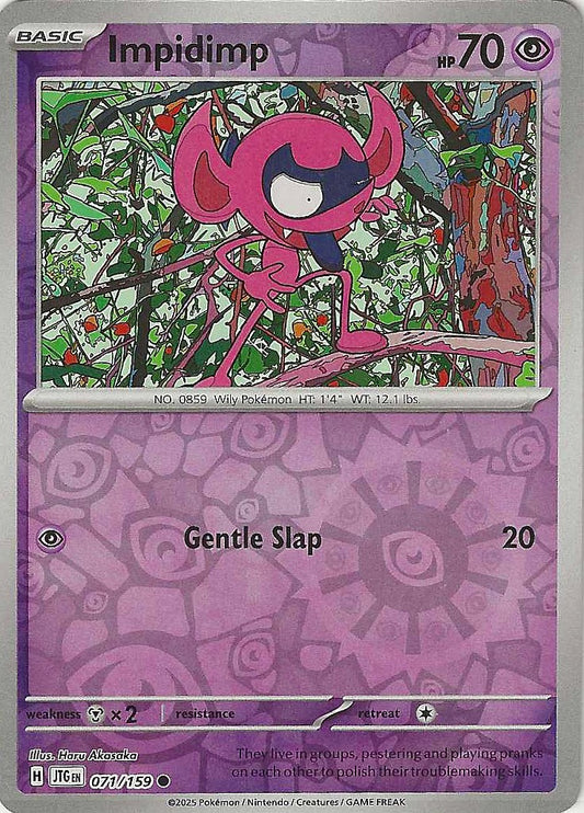 Journey Together #71 - Impidimp (Reverse Holo)