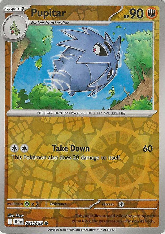 Journey Together #81 - Pupitar (Reverse Holo)