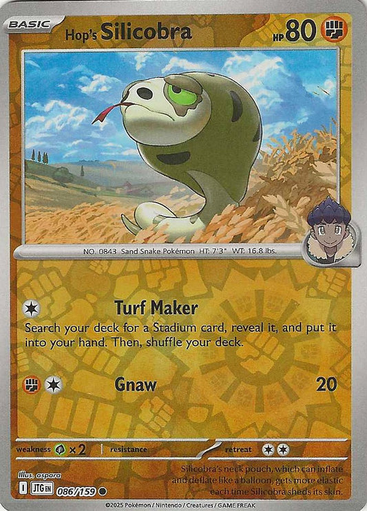 Journey Together #86 - Hop's Silicobra (Reverse Holo)