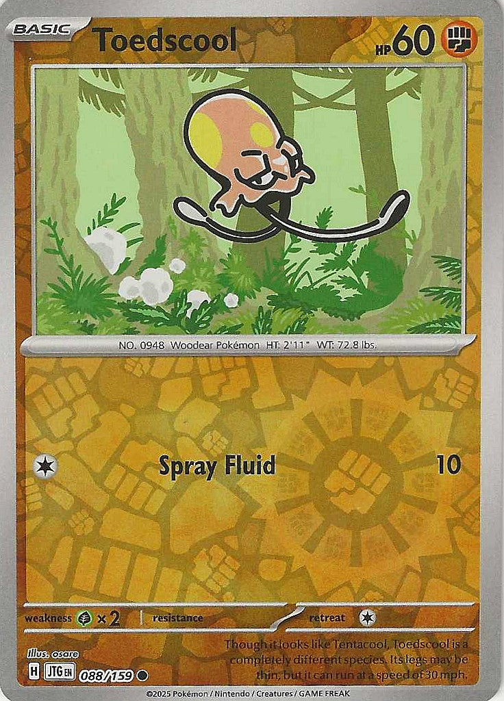Journey Together #88 - Toedscool (Reverse Holo)