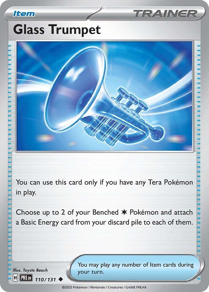 Prismatic Evolutions #110 - Glass Trumpet