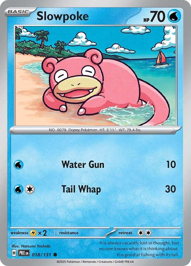 Prismatic Evolutions #18 - Slowpoke