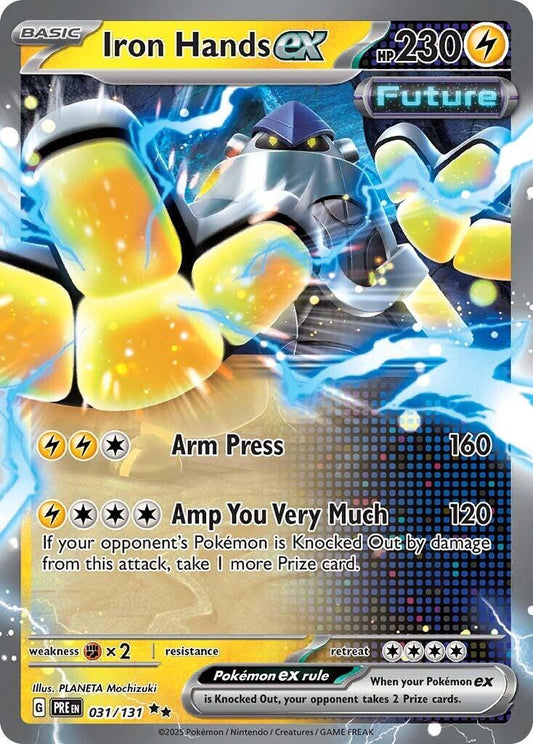 Prismatic Evolutions #31 - Iron Hands EX