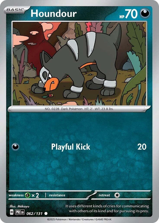 Prismatic Evolutions #62 - Houndour