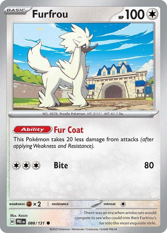 Prismatic Evolutions #88 - Furfrou