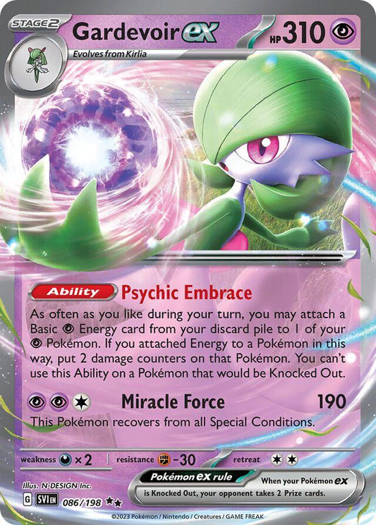 Scarlet & Violet Base #86 - Gardevoir EX