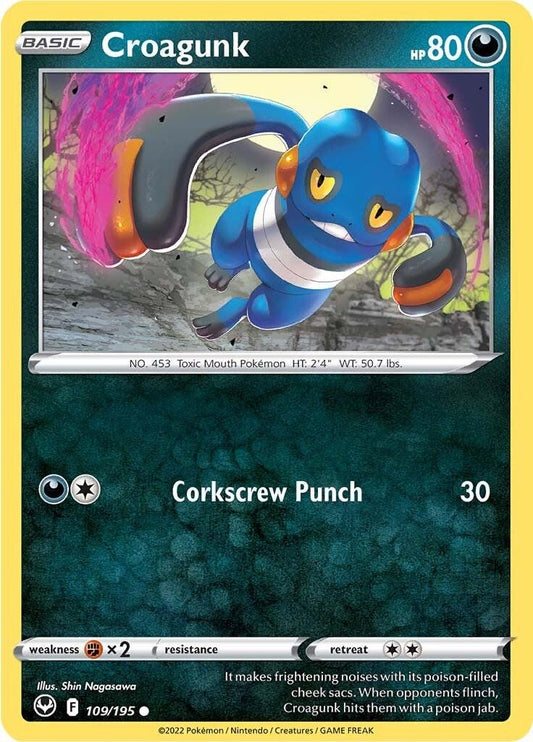 Silver Tempest #109 - Croagunk