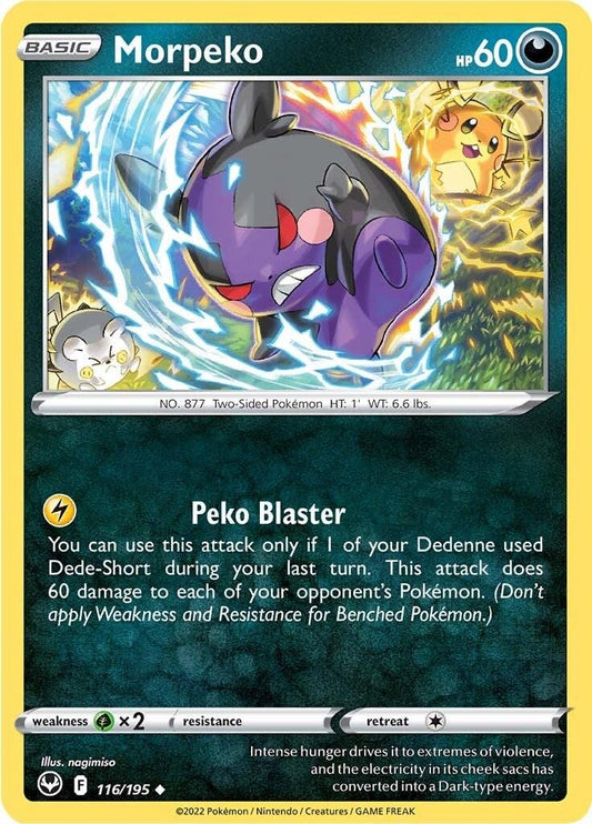 Silver Tempest #116 - Morpeko