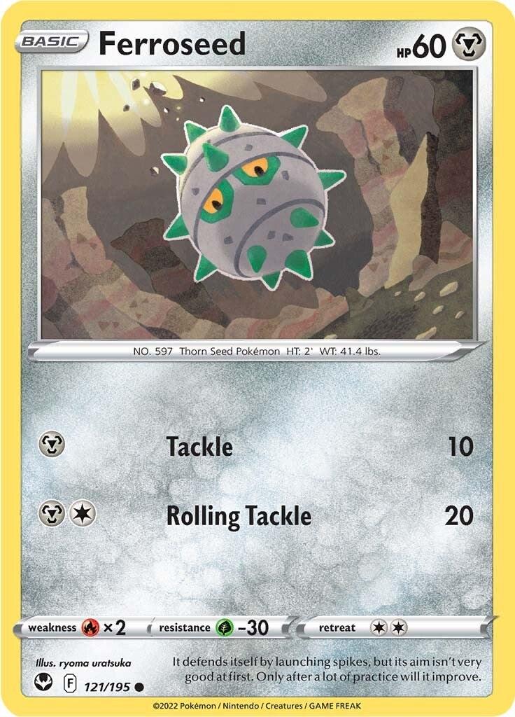 Silver Tempest #121 - Ferroseed