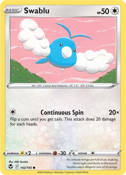 Silver Tempest #142 - Swablu