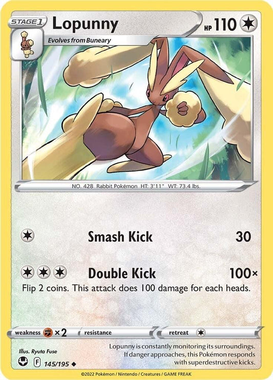 Silver Tempest #145 - Lopunny