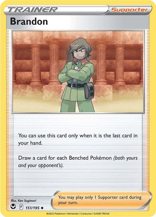Silver Tempest #151 - Brandon (Reverse Holo)
