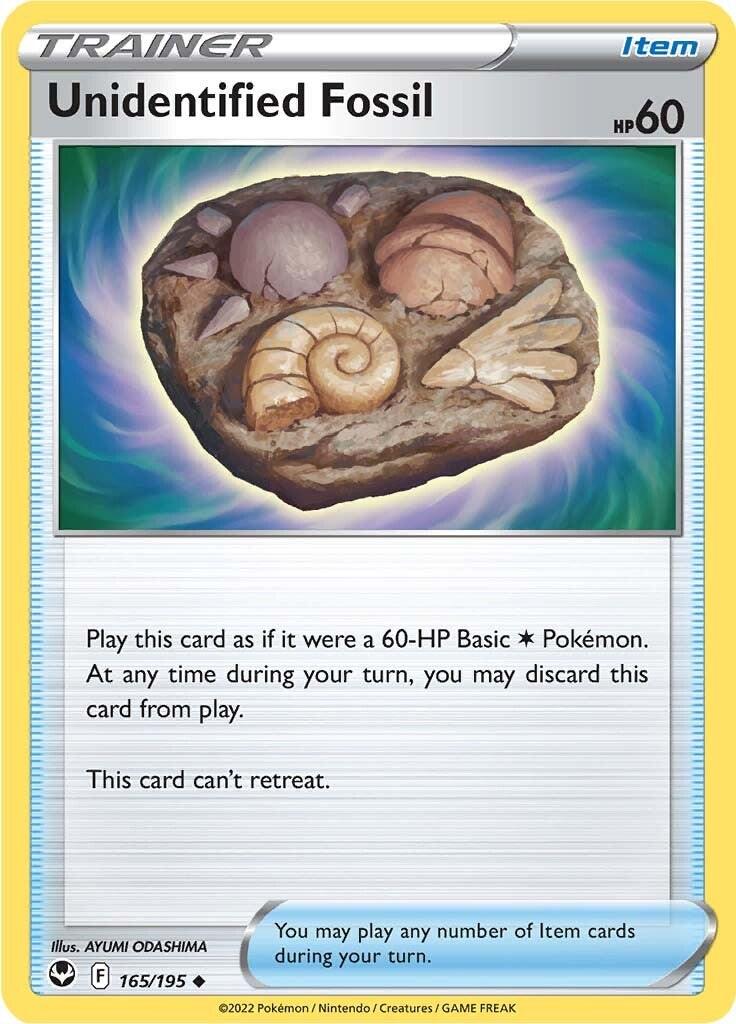 Silver Tempest #165 - Unidentified Fossil