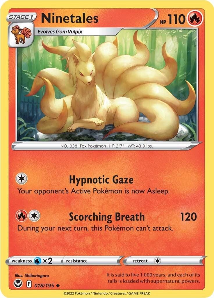 Silver Tempest #18 - Ninetales