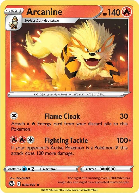 Silver Tempest #20 - Arcanine