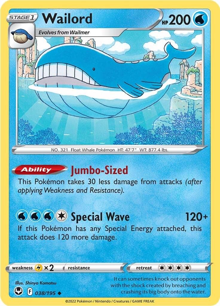 Silver Tempest #38 - Wailord