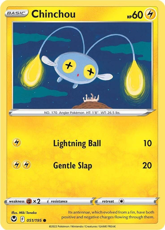 Silver Tempest #51 - Chinchou