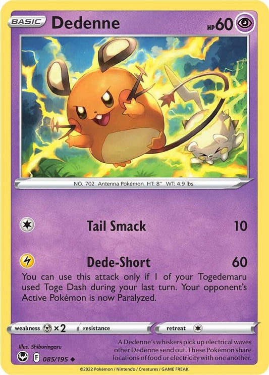 Silver Tempest #85 - Dedenne