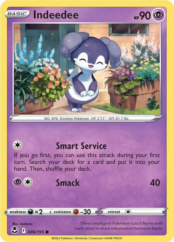 Silver Tempest #86 - Indeedee
