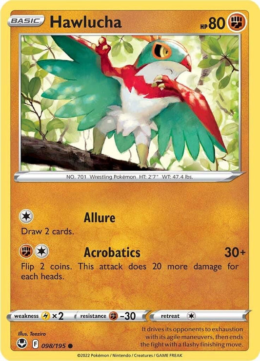 Silver Tempest #98 - Hawlucha