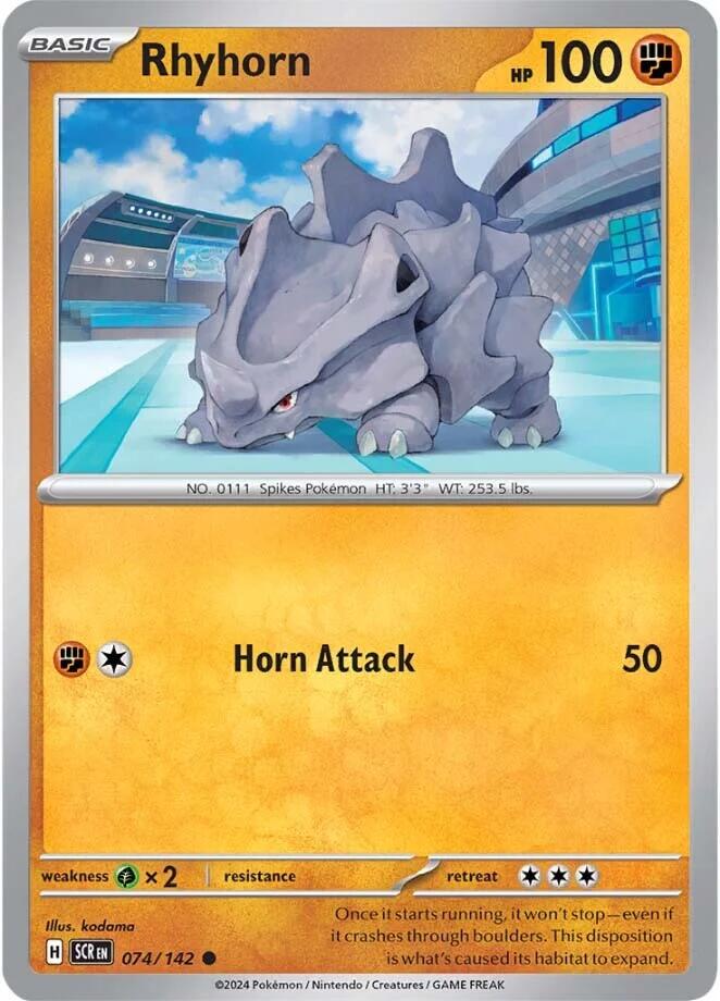 Stellar Crown #74 - Rhyhorn