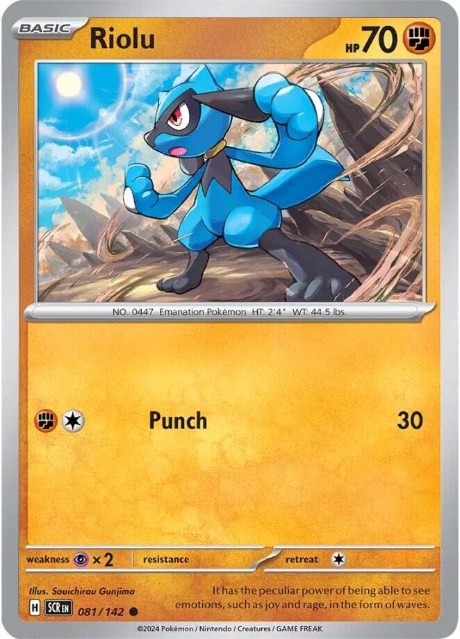 Stellar Crown #81 - Riolu