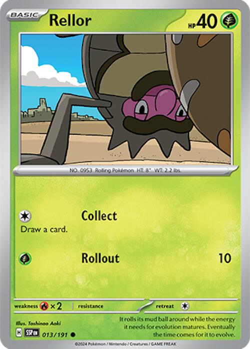 Surging Sparks #13 - Rellor (Reverse Holo)