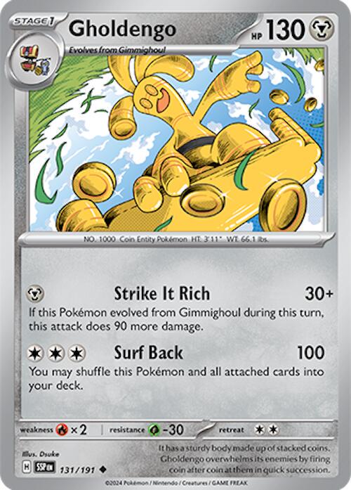 Surging Sparks #131 - Gholdengo