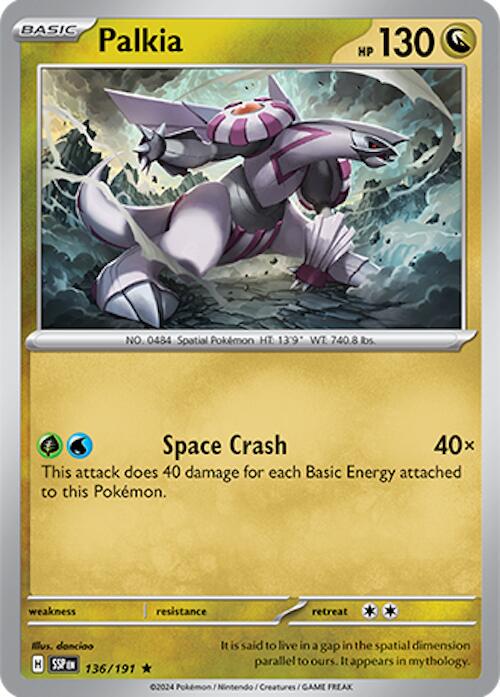Surging Sparks #136 - Palkia