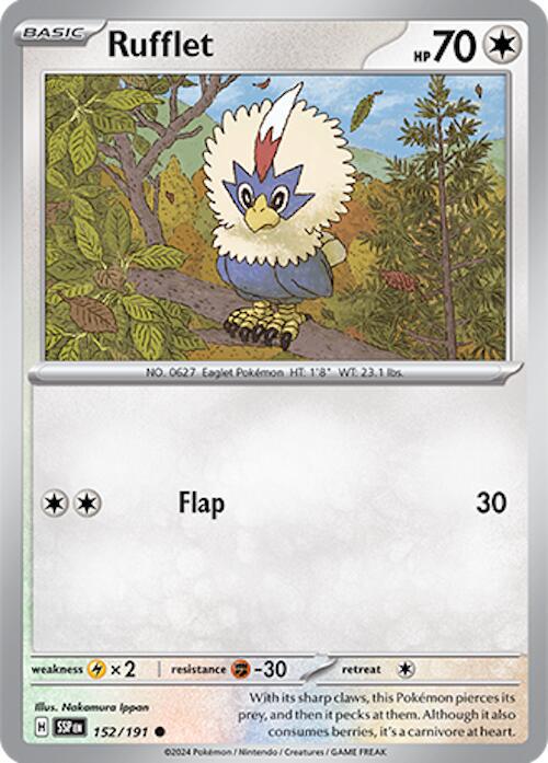 Surging Sparks #152 - Rufflet