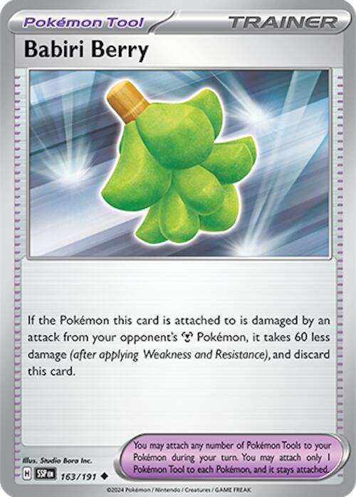 Surging Sparks #163 - Babiri Berry