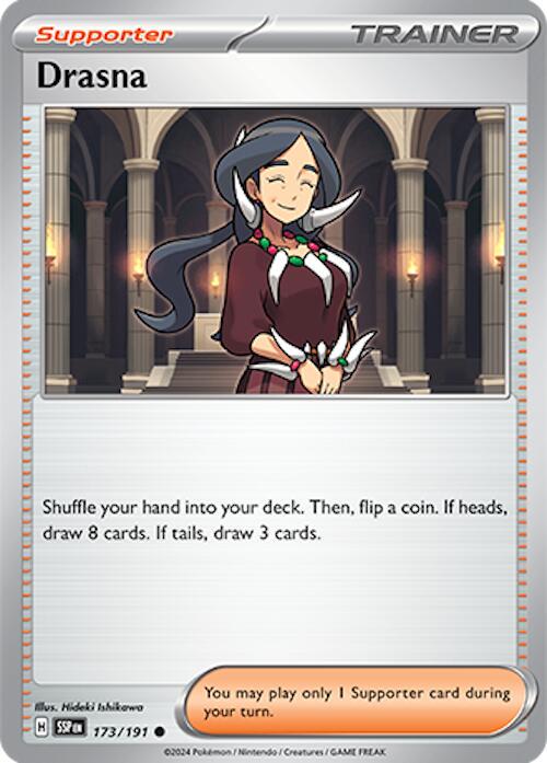 Surging Sparks #173 - Drasna (Reverse Holo)