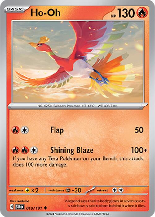 Surging Sparks #19 - Ho-Oh