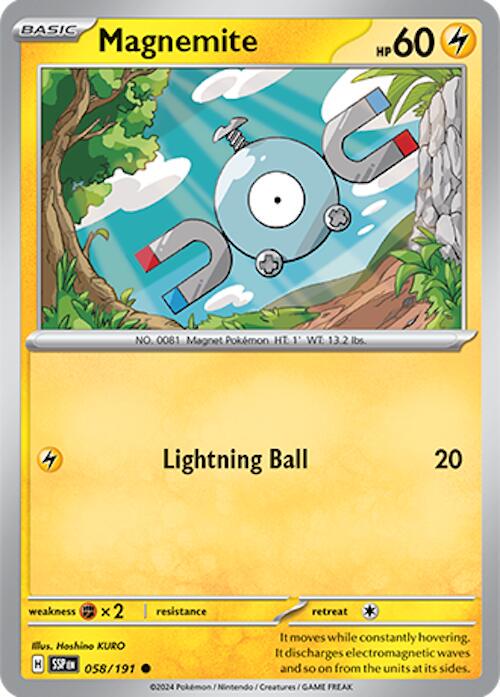 Surging Sparks #58 - Magnemite