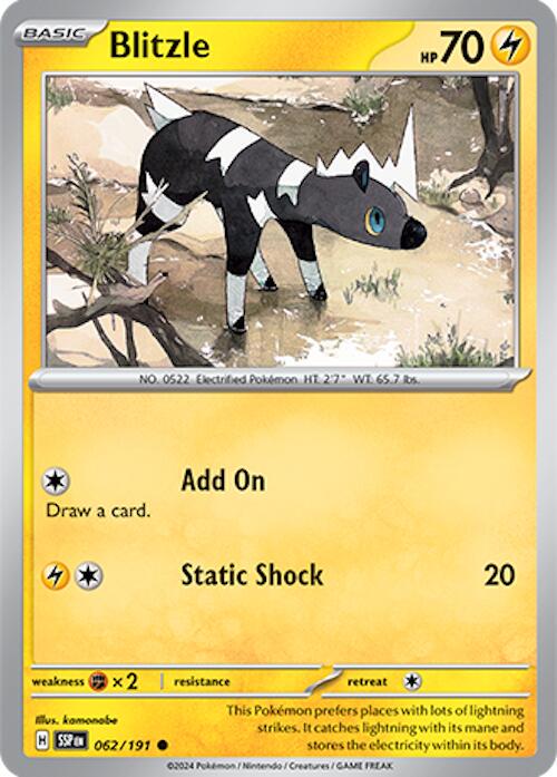 Surging Sparks #62 - Blitzle