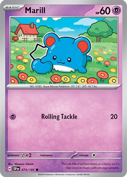Surging Sparks #73 - Marill