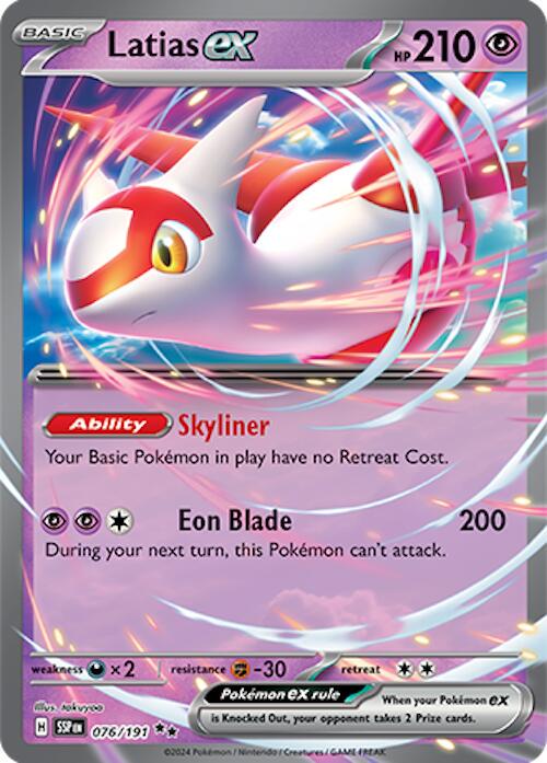 Surging Sparks #76 - Latias EX