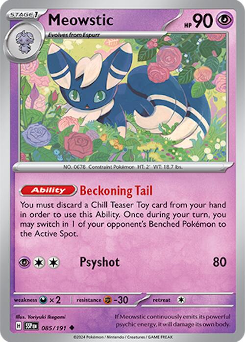 Surging Sparks #85 - Meowstic