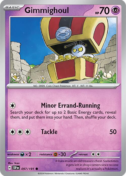 Surging Sparks #97 - Gimmighoul