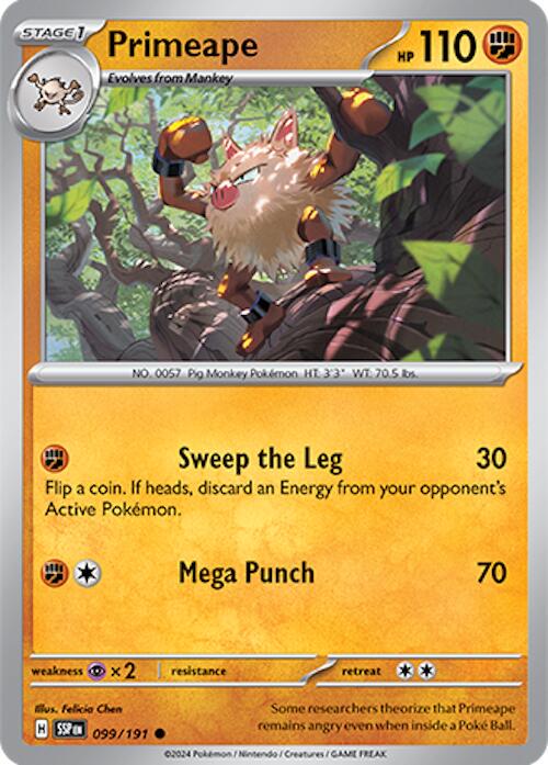 Surging Sparks #99 - Primeape