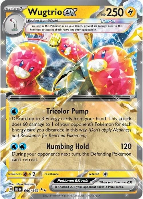 Temporal Forces #60 - Wugtrio EX