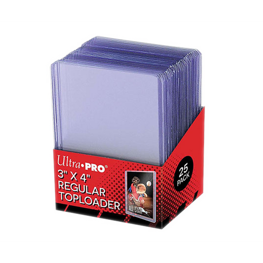 Ultra Pro 3x4 Top Loaders – 25 Pack