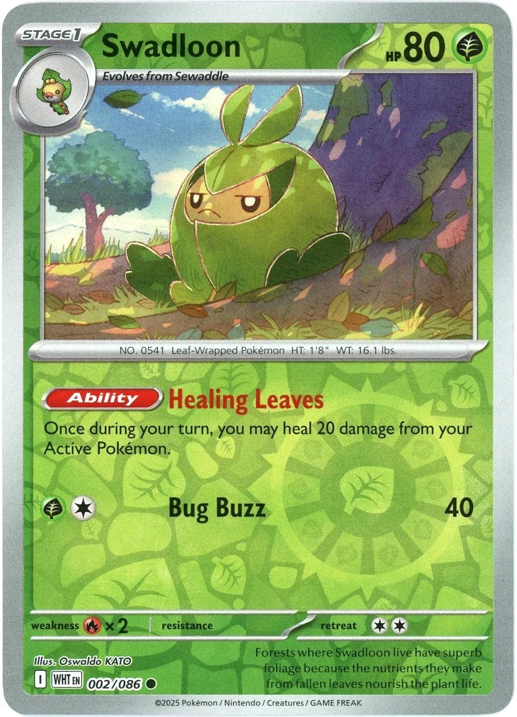 White Flare #2 - Swadloon (Reverse Holo)