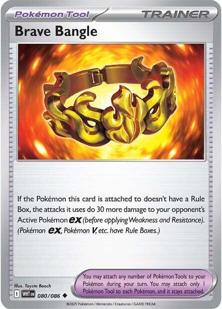 White Flare #80 - Brave Bangle (Reverse Holo)