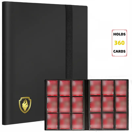 Premium TCG Kaartenbinder – 360 Kaartvakken | Zwart & Compact Design